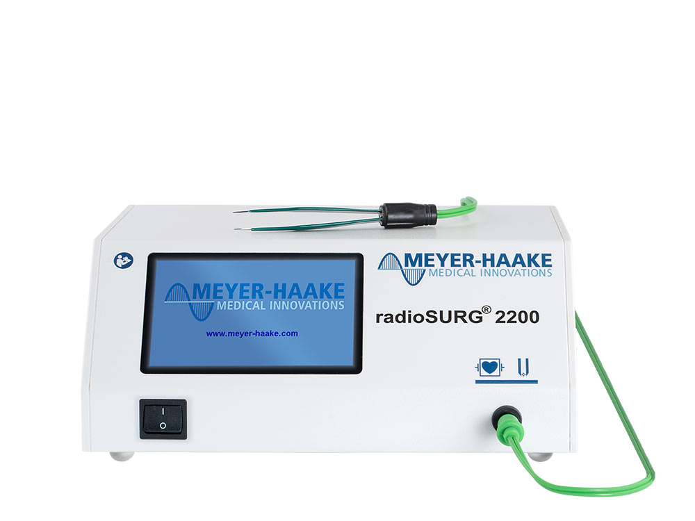 Unser radioSURG 2200 B - bipolare Anwendung zur Blutstillung